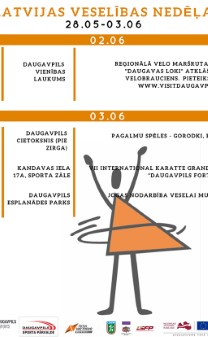 Šogad jau 7. reizi visā Latvijā norisināsies Latvijas Veselības nedēļa 2018